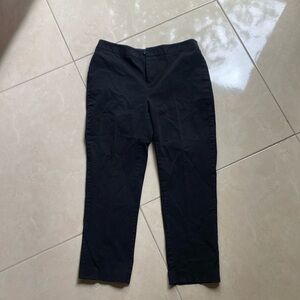 Coldwater Creek Y2K cropped capris pants navy size 6